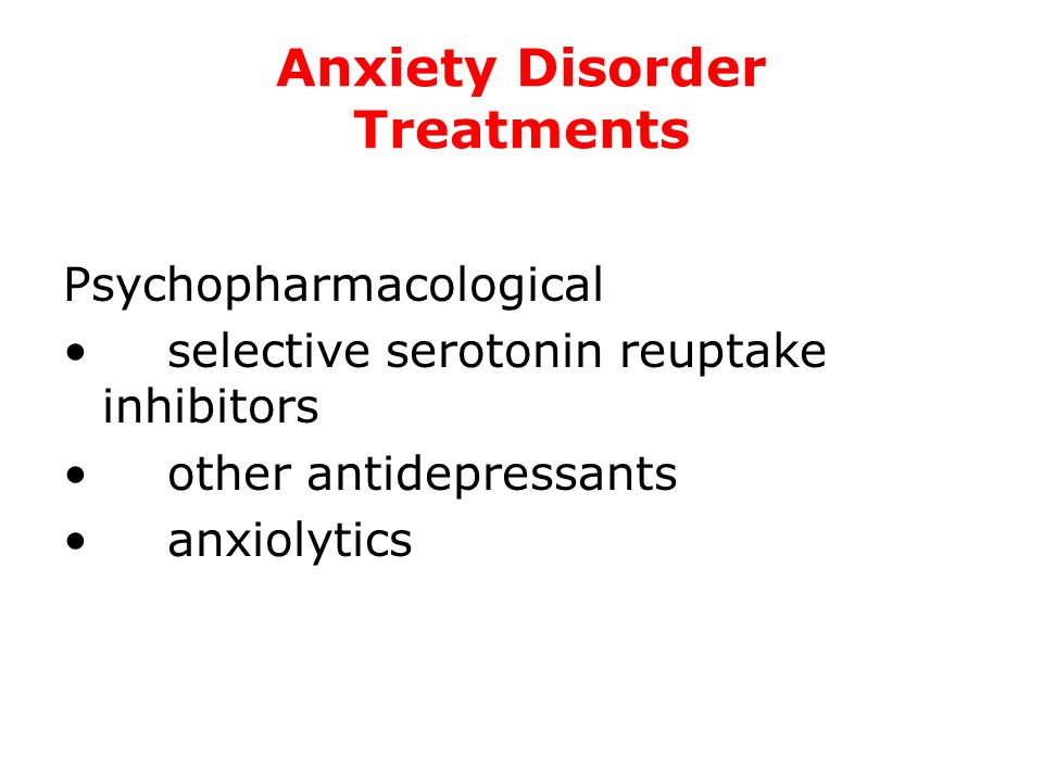 remeron and anxiety disorder